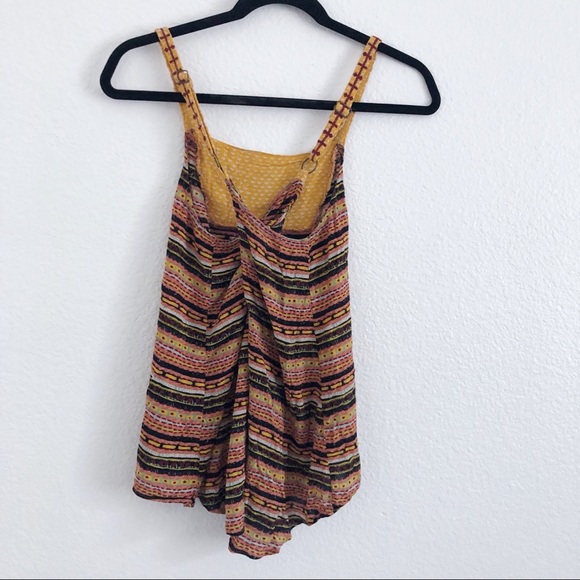 Aztec tribal embroidered boho top - Picture 2 of 7